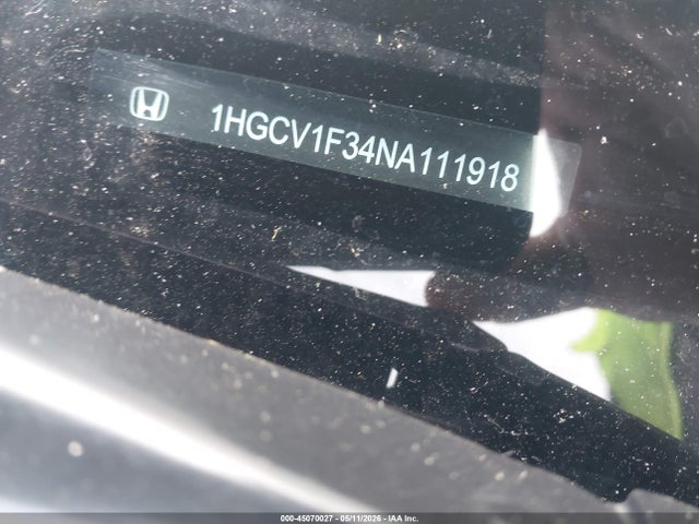Продаж на аукціоні авто 2022 Honda Accord Sport, vin: 1HGCV1F34NA111918, номер лоту: 45070027