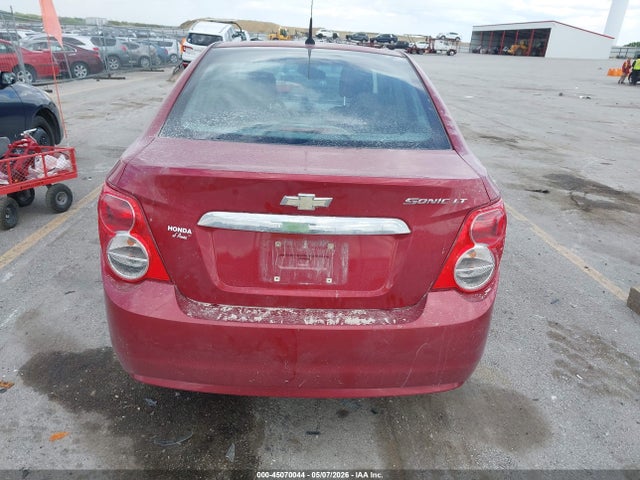 Aukcja sprzedaży 2013 Chevrolet Sonic Lt Auto, vin: 1G1JC5SH6D4149631, numer aukcji: 45070044