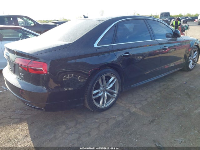 Aukcja sprzedaży 2016 Audi A8 L 4.0t Sport, vin: WAU43AFD6GN005612, numer aukcji: 45070051