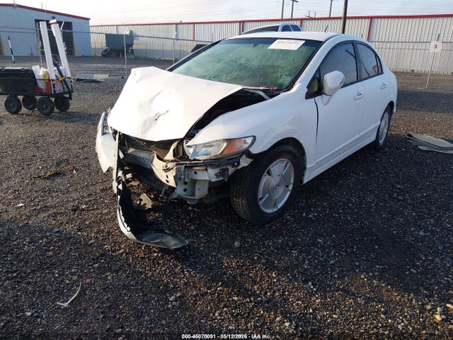 45070091 :رقم المزاد ، JHMFA36298S023728 vin ، 2008 Honda Civic Hybrid مزاد بيع