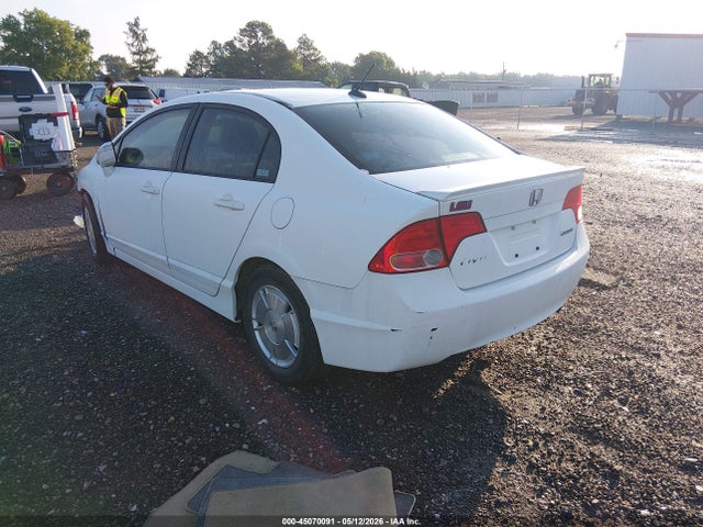 45070091 :رقم المزاد ، JHMFA36298S023728 vin ، 2008 Honda Civic Hybrid مزاد بيع