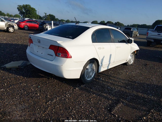 45070091 :رقم المزاد ، JHMFA36298S023728 vin ، 2008 Honda Civic Hybrid مزاد بيع