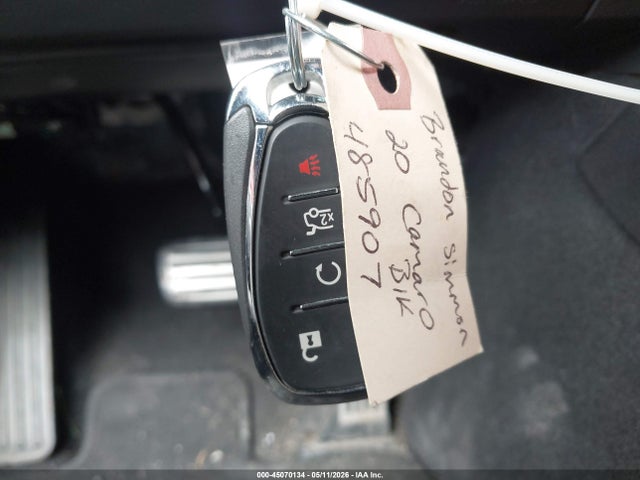 2020 Chevrolet Camaro Rwd  Zl1 მანქანა იყიდება აუქციონზე, vin: 1G1FK1R67L0146071, აუქციონის ნომერი: 45070134
