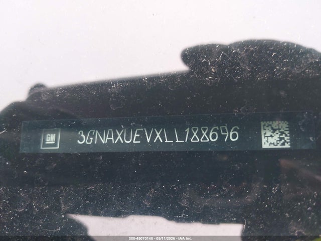 Продаж на аукціоні авто 2020 Chevrolet Equinox Awd Lt 1.5l Turbo, vin: 3GNAXUEVXLL188696, номер лоту: 45070148