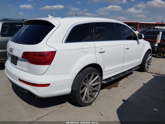 45070149 :رقم المزاد ، WA1DGBFEXBD010150 vin ، 2011 Audi Q7 3.0t S Line Prestige مزاد بيع
