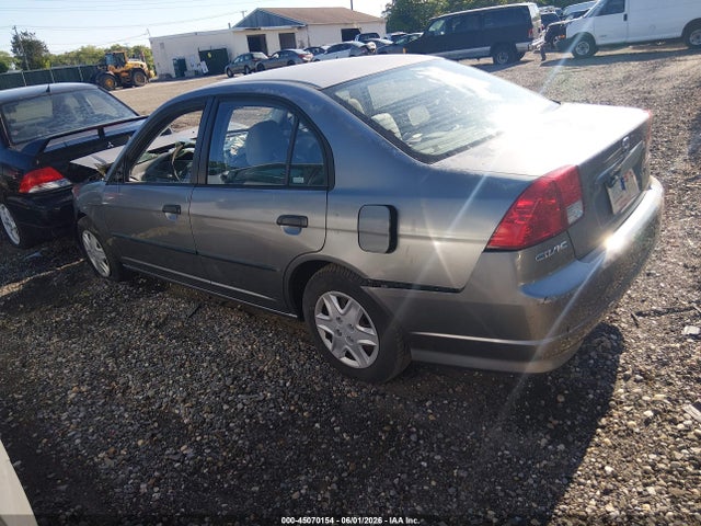 45070154 :رقم المزاد ، 2HGES16355H594306 vin ، 2005 Honda Civic Vp مزاد بيع