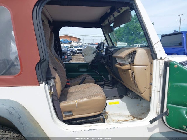 45070157 :رقم المزاد ، 1J4FA29P6YP787293 vin ، 2000 Jeep Wrangler / Tj Se مزاد بيع