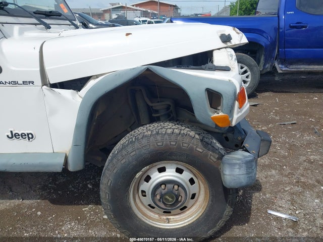 45070157 :رقم المزاد ، 1J4FA29P6YP787293 vin ، 2000 Jeep Wrangler / Tj Se مزاد بيع