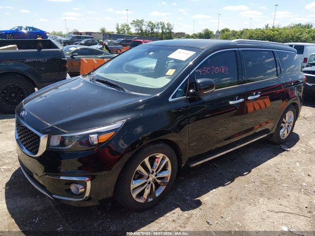 2016 Kia Sedona Sx Luxury მანქანა იყიდება აუქციონზე, vin: KNDME5C18G6127686, აუქციონის ნომერი: 45070183