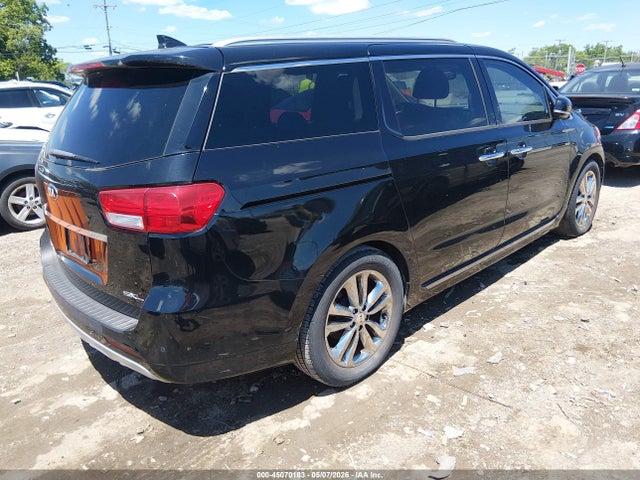 2016 Kia Sedona Sx Luxury მანქანა იყიდება აუქციონზე, vin: KNDME5C18G6127686, აუქციონის ნომერი: 45070183