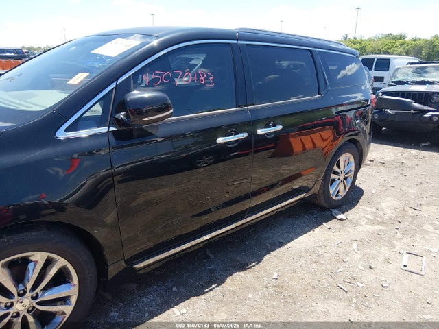 2016 Kia Sedona Sx Luxury მანქანა იყიდება აუქციონზე, vin: KNDME5C18G6127686, აუქციონის ნომერი: 45070183