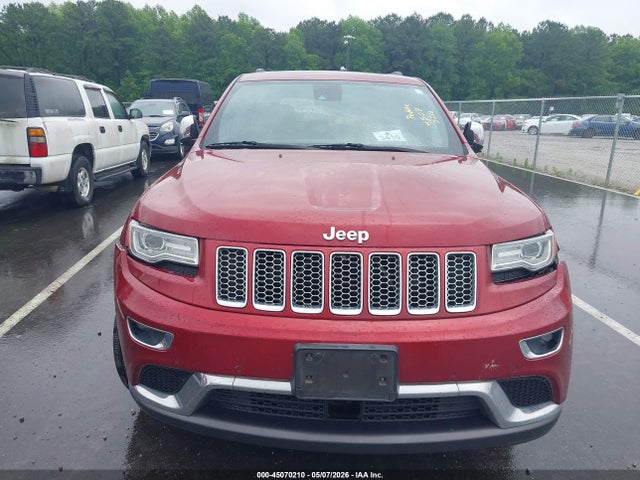 Aukcja sprzedaży 2014 Jeep Grand Cherokee Summit, vin: 1C4RJFJG9EC557126, numer aukcji: 45070210