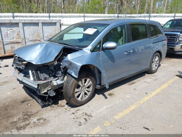 2014 Honda Odyssey Ex-l მანქანა იყიდება აუქციონზე, vin: 5FNRL5H66EB123153, აუქციონის ნომერი: 45070225