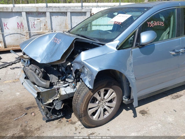 2014 Honda Odyssey Ex-l მანქანა იყიდება აუქციონზე, vin: 5FNRL5H66EB123153, აუქციონის ნომერი: 45070225