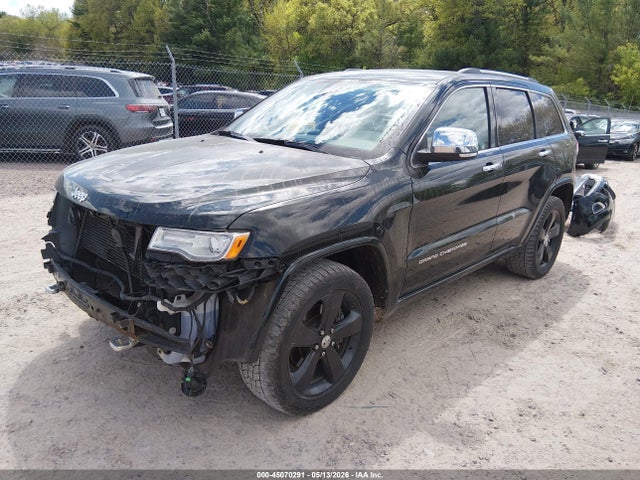 2015 Jeep Grand Cherokee Overland მანქანა იყიდება აუქციონზე, vin: 1C4RJFCM3FC618538, აუქციონის ნომერი: 45070291