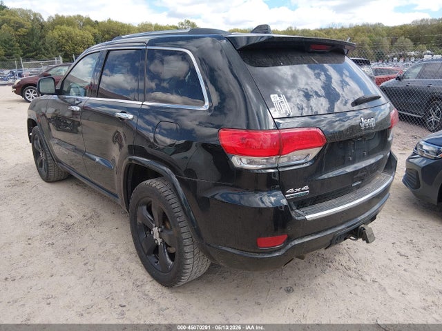 2015 Jeep Grand Cherokee Overland მანქანა იყიდება აუქციონზე, vin: 1C4RJFCM3FC618538, აუქციონის ნომერი: 45070291