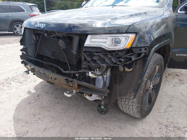 2015 Jeep Grand Cherokee Overland მანქანა იყიდება აუქციონზე, vin: 1C4RJFCM3FC618538, აუქციონის ნომერი: 45070291