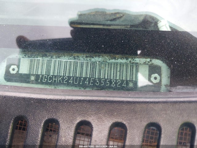 45070292 :رقم المزاد ، 1GCHK24U14E355824 vin ، 2004 Chevrolet Silverado 2500hd Work Truck مزاد بيع