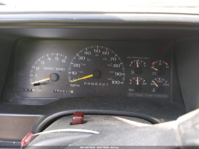 45070339 :رقم المزاد ، 1GCEK19R2WR135444 vin ، 1998 Chevrolet K1500 Fleetside مزاد بيع