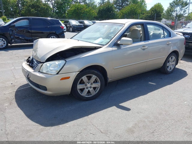 2007 Kia Optima Lx მანქანა იყიდება აუქციონზე, vin: KNAGE123475146277, აუქციონის ნომერი: 45070529