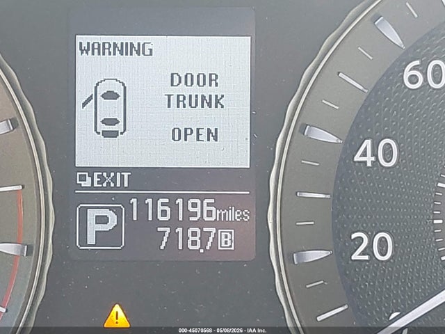 Продажа на аукционе авто 2016 Infiniti Q70l 3.7x, vin: JN1BY1PR2GM720952, номер лота: 45070568