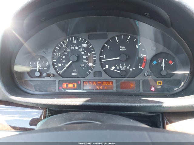 45070652 :رقم المزاد ، WBAEU33473PM52269 vin ، 2003 Bmw 325xi مزاد بيع