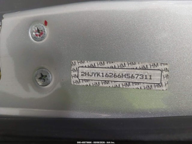Aukcja sprzedaży 2006 Honda Ridgeline Rt, vin: 2HJYK16266H567311, numer aukcji: 45070666