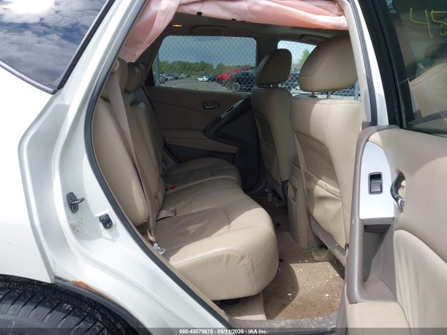 45070678 :رقم المزاد ، JN8AZ18W79W206164 vin ، 2009 Nissan Murano Sl مزاد بيع