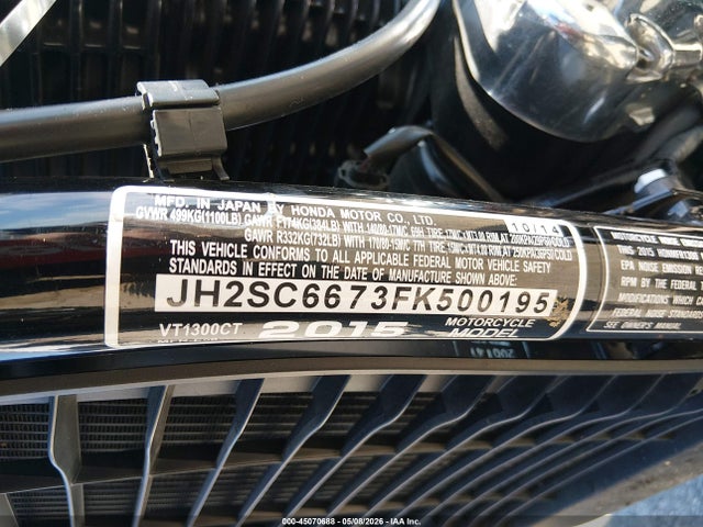 JH2SC6673FK500195 Honda Vt1300 Ct