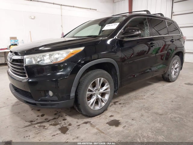 Aukcja sprzedaży 2015 Toyota Highlander Xle V6, vin: 5TDKKRFH9FS102276, numer aukcji: 45070704
