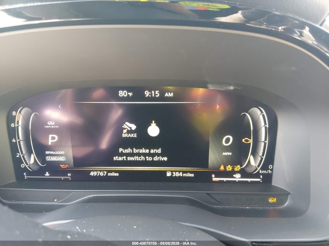 45070705 :رقم المزاد ، 5N1DL1FR3PC357908 vin ، 2023 Infiniti Qx60 Luxe مزاد بيع