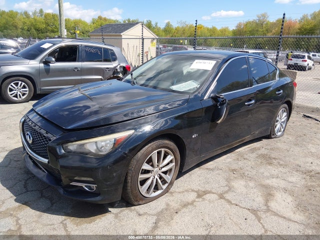 2017 Infiniti Q50 2.0t Base მანქანა იყიდება აუქციონზე, vin: JN1CV7AR9HM681982, აუქციონის ნომერი: 45070733