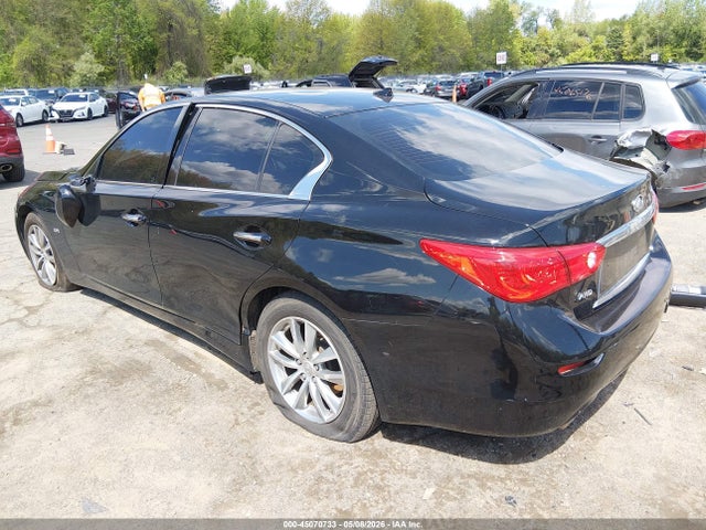 2017 Infiniti Q50 2.0t Base მანქანა იყიდება აუქციონზე, vin: JN1CV7AR9HM681982, აუქციონის ნომერი: 45070733