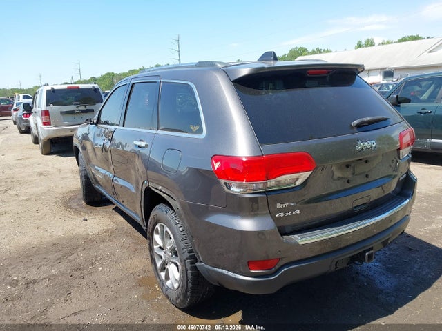 Продаж на аукціоні авто 2016 Jeep Grand Cherokee Limited, vin: 1C4RJFBG4GC494700, номер лоту: 45070742