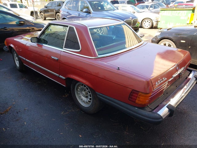 45070758 :رقم المزاد ، 10704412027608 vin ، 1975 Mercedes-benz Sl 450 مزاد بيع