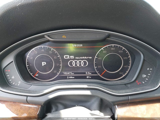 45070807 :رقم المزاد ، WA1BNAFY7J2007816 vin ، 2018 Audi Q5 2.0t Premium/2.0t Tech Premium مزاد بيع