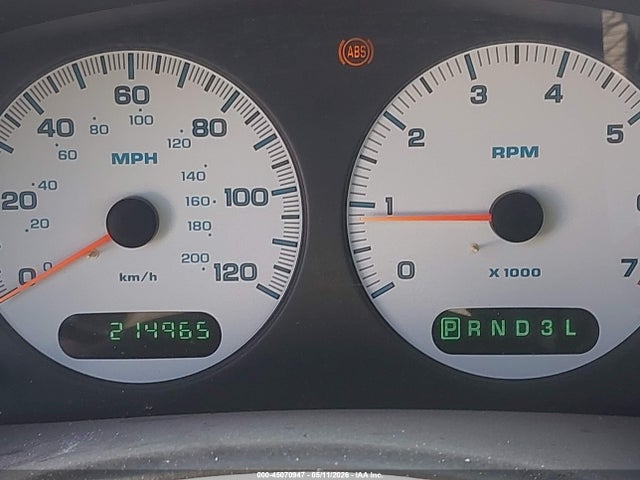 45070947 :رقم المزاد ، 2C4GP44R13R372712 vin ، 2003 Chrysler Town & Country Lx مزاد بيع