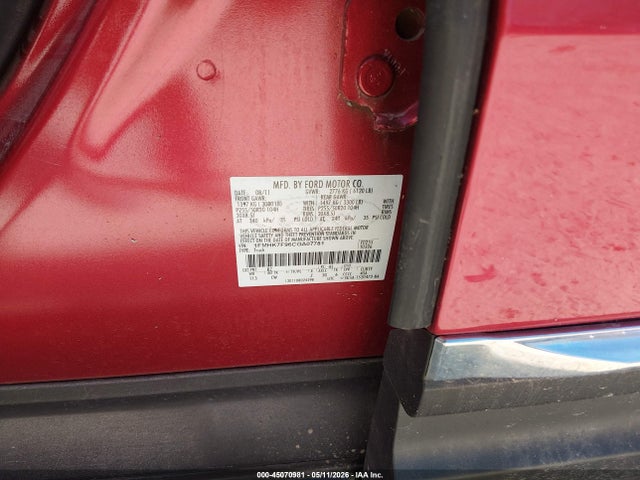 45070981 :رقم المزاد ، 1FMHK7F96CGA07781 vin ، 2012 Ford Explorer Limited مزاد بيع