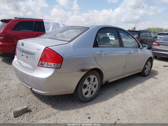 Aukcja sprzedaży 2008 Kia Spectra Lx, vin: KNAFE122785577068, numer aukcji: 45071112