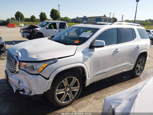 2019 Gmc Acadia Denali მანქანა იყიდება აუქციონზე, vin: 1GKKNXLS0KZ229197, აუქციონის ნომერი: 45071116
