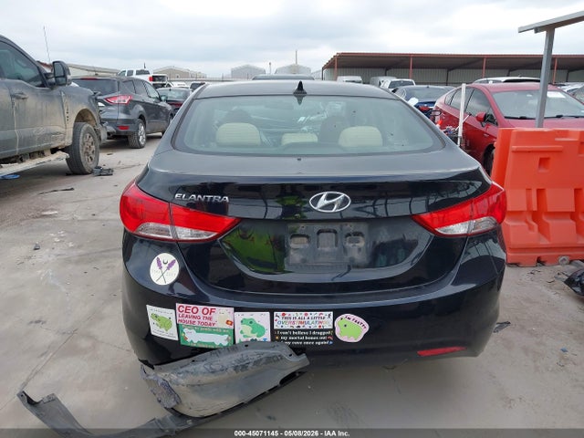 45071145 :رقم المزاد ، 5NPDH4AE6DH275568 vin ، 2013 Hyundai Elantra Gls مزاد بيع