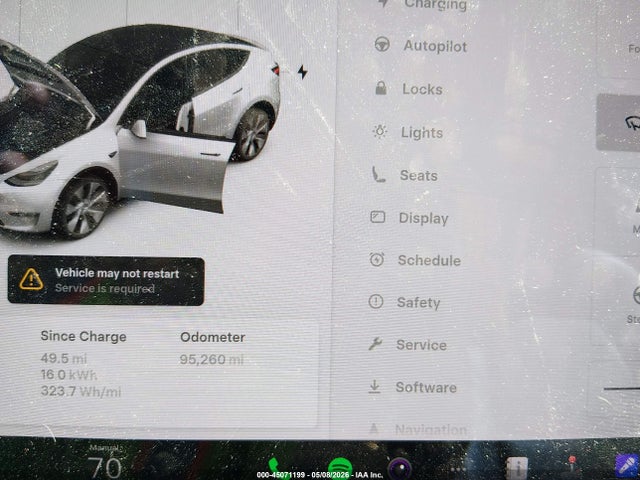 45071199 :رقم المزاد ، 5YJYGDEE1MF063478 vin ، 2021 Tesla Model Y Long Range Dual Motor All-wheel Drive مزاد بيع