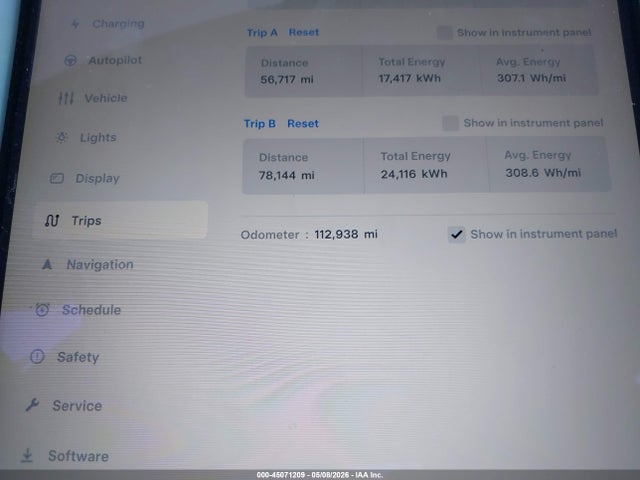 Tesla Model S 100d/75d/p100d 2018 5YJSA1E20JF293701 Image 7