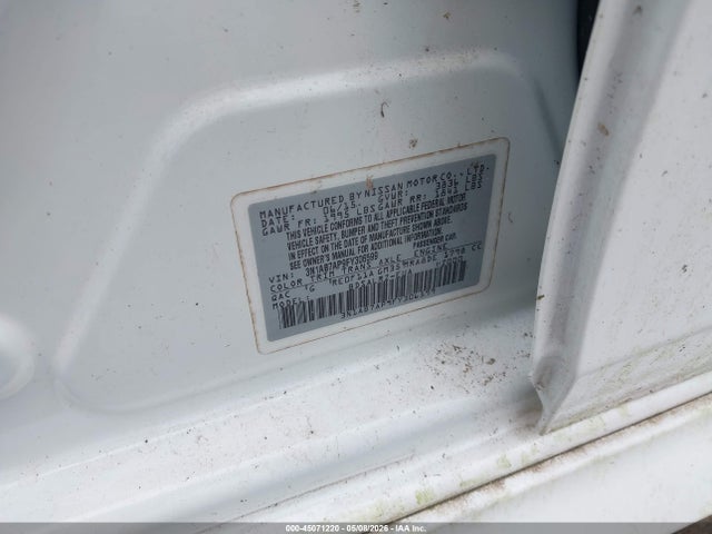 45071220 :رقم المزاد ، 3N1AB7AP9FY306599 vin ، 2015 Nissan Sentra Fe+ S/s/sl/sr/sv مزاد بيع