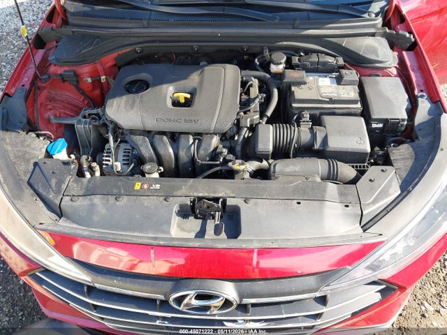 45071222 :رقم المزاد ، KMHD84LF4LU107675 vin ، 2020 Hyundai Elantra Sel مزاد بيع