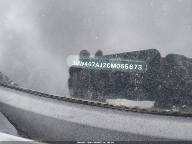 45071240 :رقم المزاد ، 3VW467AJ2CM065673 vin ، 2012 Volkswagen Jetta Gli Autobahn مزاد بيع