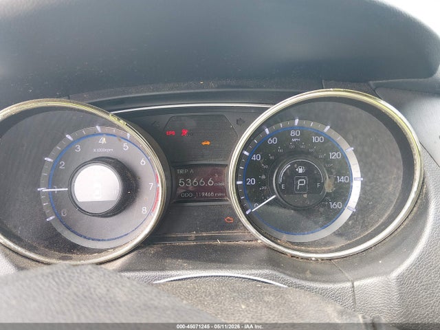 45071245 :رقم المزاد ، 5NPEB4AC9CH403921 vin ، 2012 Hyundai Sonata Gls مزاد بيع