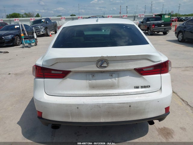 Продажа на аукционе авто 2015 Lexus Is 250, vin: JTHBF1D29F5053864, номер лота: 45071264