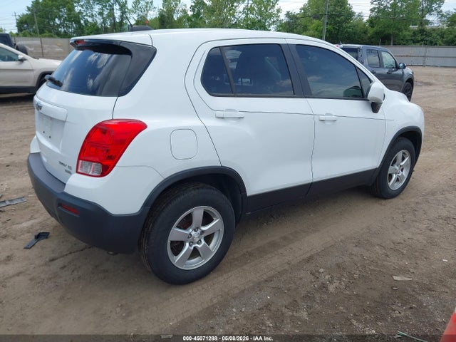 Auction sale of the 2016 Chevrolet Trax 1ls, vin: KL7CJNSBXGB616256, lot number: 45071288