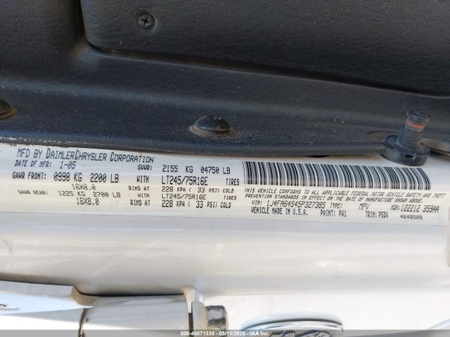 Aukcja sprzedaży 2005 Jeep Wrangler Unlimited Rubicon, vin: 1J4FA64S45P327385, numer aukcji: 45071335
